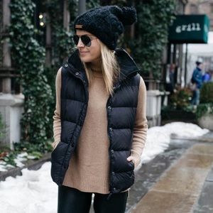 Black Puffer Vest